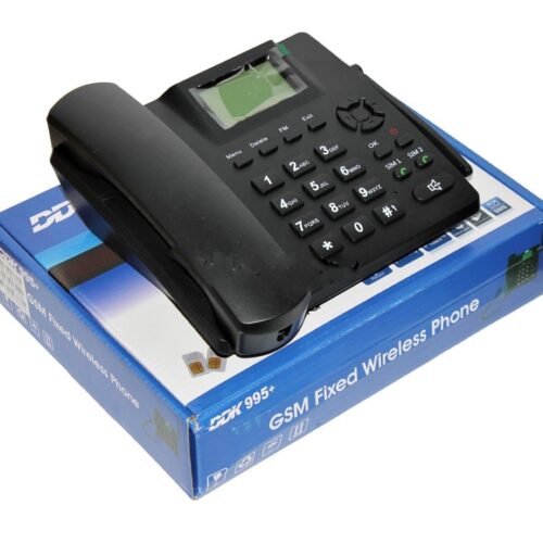 DDK 995+ Dual SIM Table/Landline GSM Phone + FM Radio